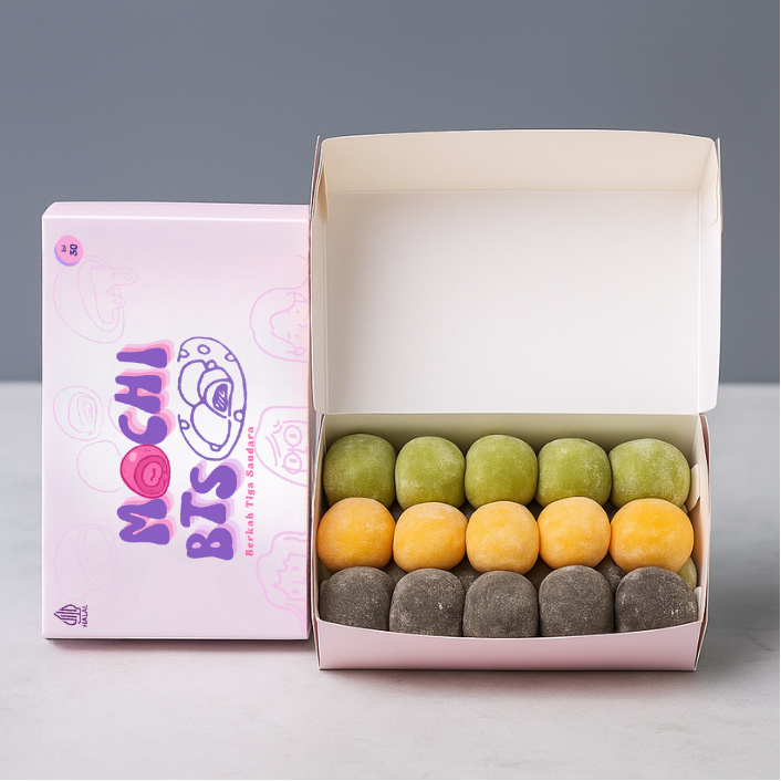 Mochi Mix 3 Rasa (Dengan Keju)